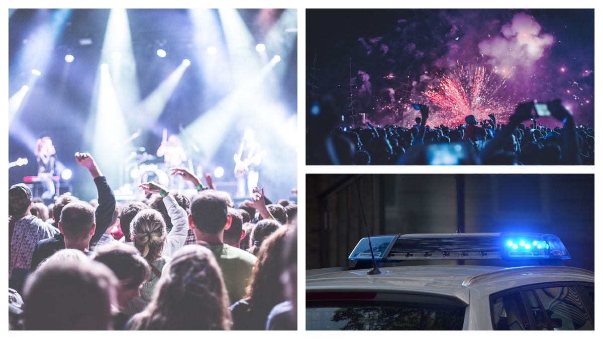 Clipe de coșmar la un festival