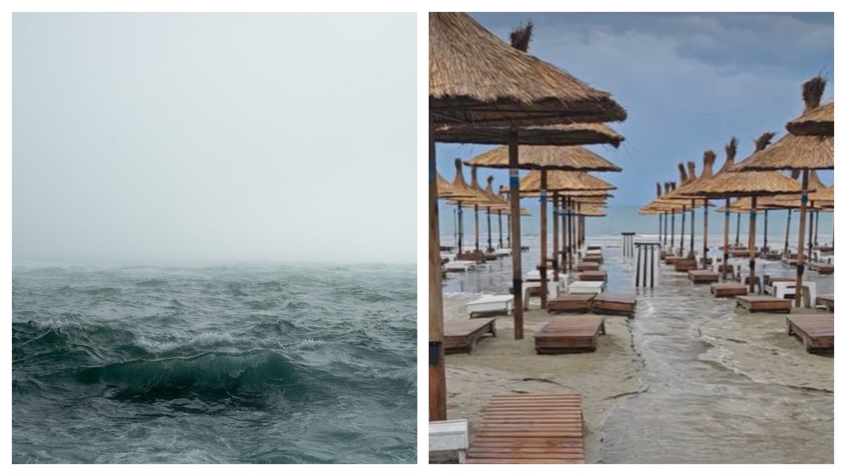 Avertizare Cod Roșu de ploi la malul mării