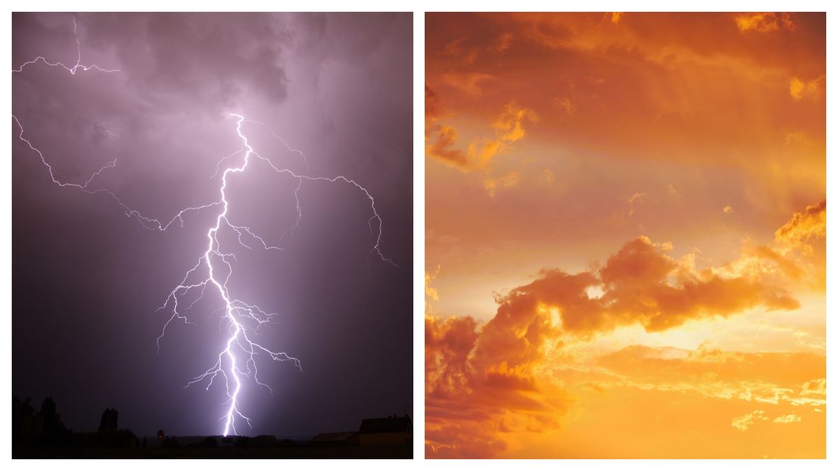  Furtuni în jumătate din țară, caniculă în cealaltă