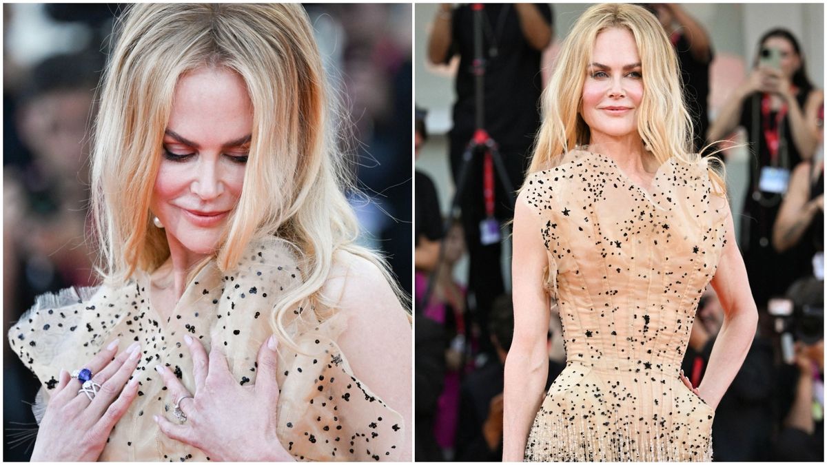 Nicole Kidman a avut o apariţie spectaculoasă la Festivalul de Film de la Veneţia