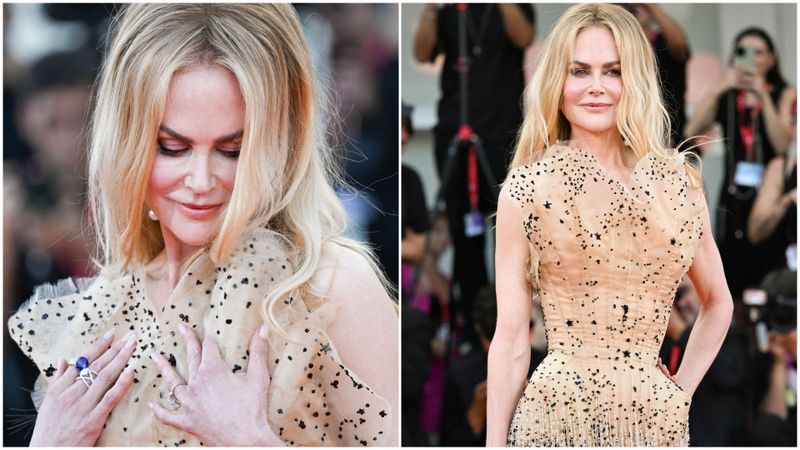 Nicole Kidman a avut o apariţie spectaculoasă la Festivalul de Film de la Veneţia