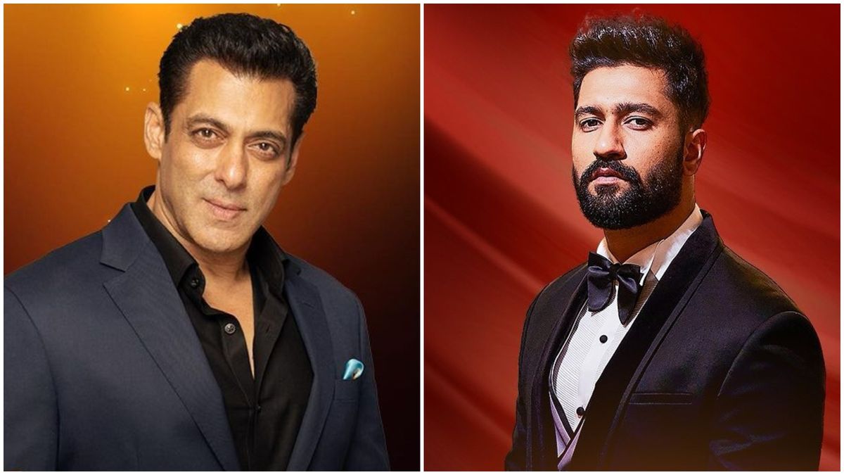 Salman Khan și Vicky Kaushal 