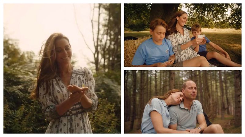 Kate Middleton, alături de familie într-un clip emoționant 