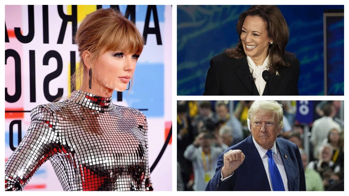 Taylor Swift și-a exprimat susținerea în cursa prezidențială dintre Trump și Harris