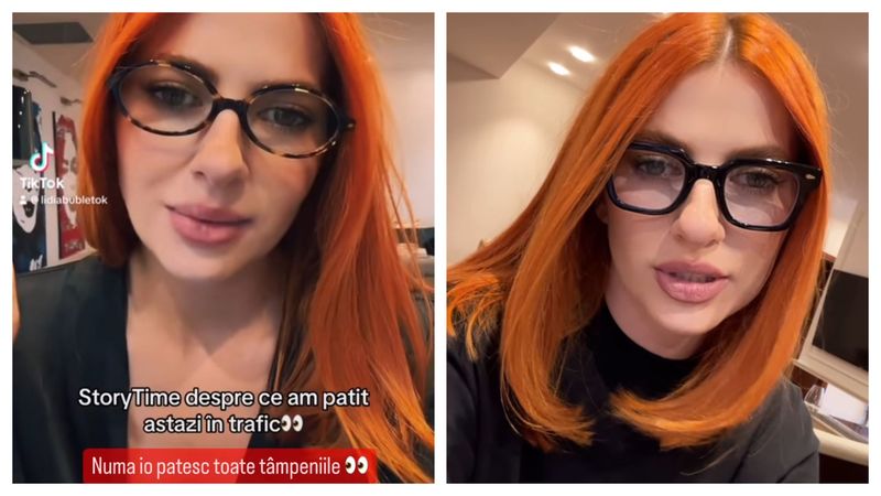 Lidia Buble, panicată în trafic din cauza unei reclame