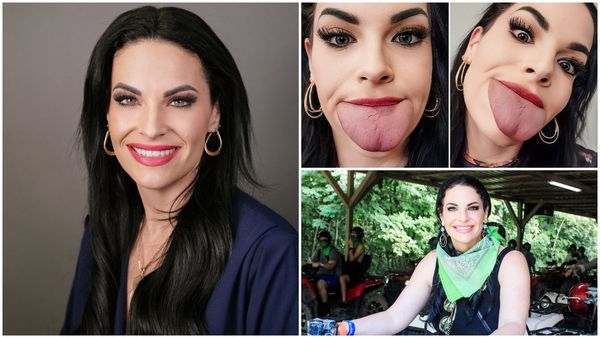 Cine este femeia cu cea mai lungă limbă din lume? A intrat în Cartea Recordurilor: "Cei mai mulți sunt doar șocați și râd"