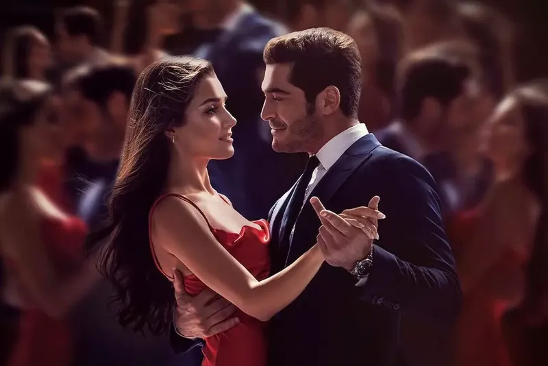 Burak Deniz și Hande Erçel 