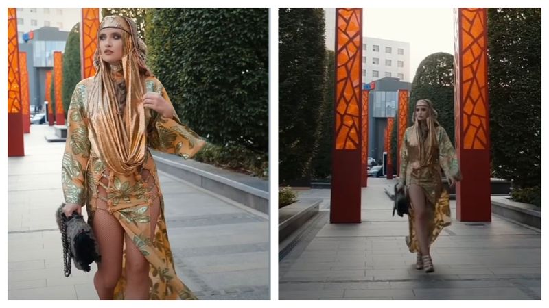 Iulia Albu, o nouă apariție excentrică 