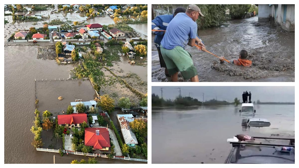  Imagini cutremurătoare din Galați