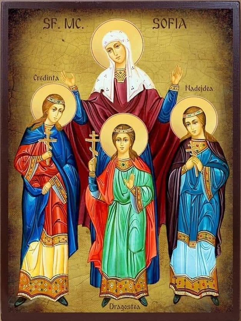 Ce rugăciune este bine să citești de Sfânta Sofia? 