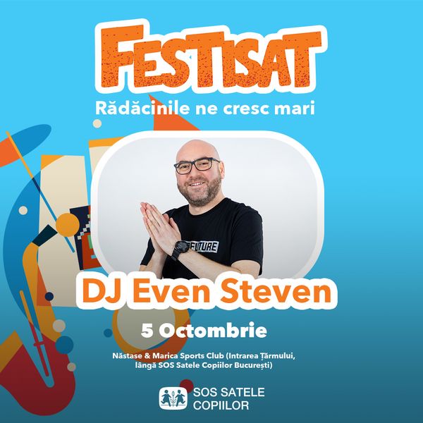 SOS Satele Copiilor Rom&acirc;nia organizează pe 5 octombrie ediția a doua a festivalului caritabil FestiSAT; Kanal D şi Kanal D2 susţin evenimentul
