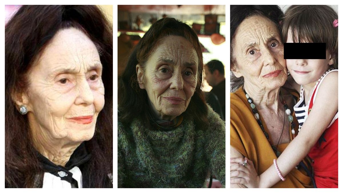 Adriana Iliescu, ajutată de fiica sa, Eliza, &icirc;n viața de zi cu zi