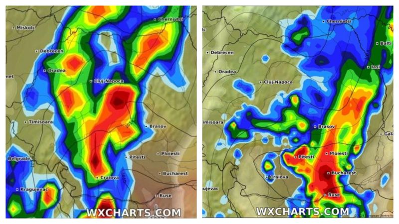 Temperaturile scad dramatic