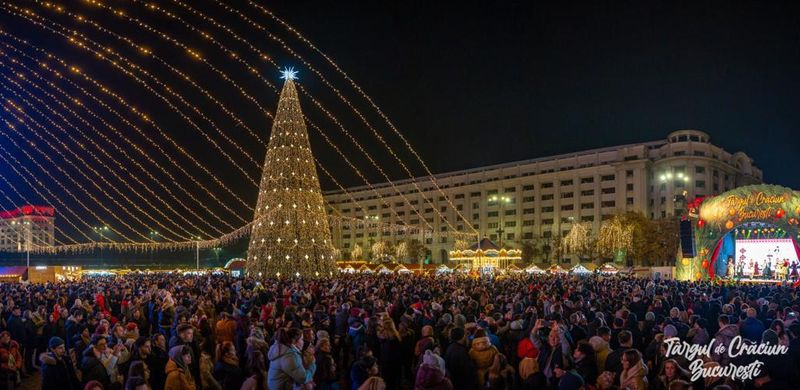 Târgul de Crăciun din Piața Constituției revine cu o nouă ediție de poveste 