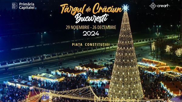T&acirc;rgul de Crăciun 2024 din Piața Constituției se deschide pe 29 noiembrie. C&acirc;t costă să &icirc;nchirieri un stand?