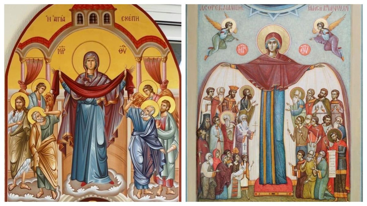 Acoperământul Maicii Domnului este sărbătorit pe 1 octombrie 