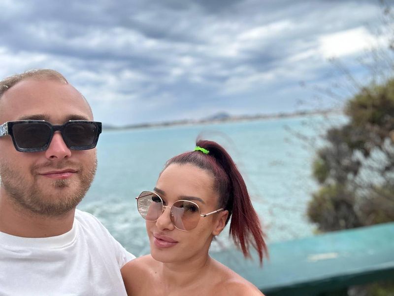 Cristian Daniel și soția lui au salvat puiul de pisică