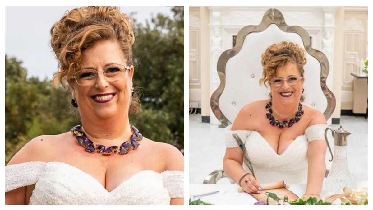 Femeia care s-a căsătorit cu ea însăși a celebrat primul an de căsnicie