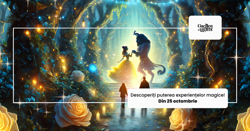 Grădina Botanică din București se transformă în Grădina Luminilor 