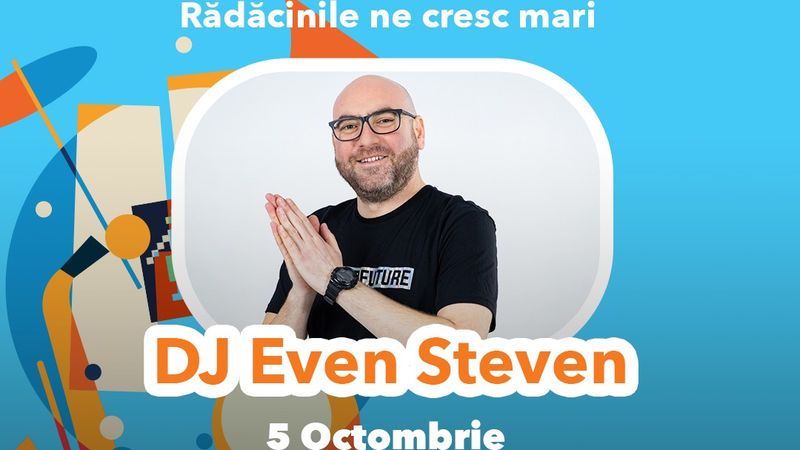 DJ Even Steven, gazda emisiunii "Party zone" de la Radio Impuls, hituri pe bandă rulantă, m&acirc;ine, &nbsp;la FestiSAT!