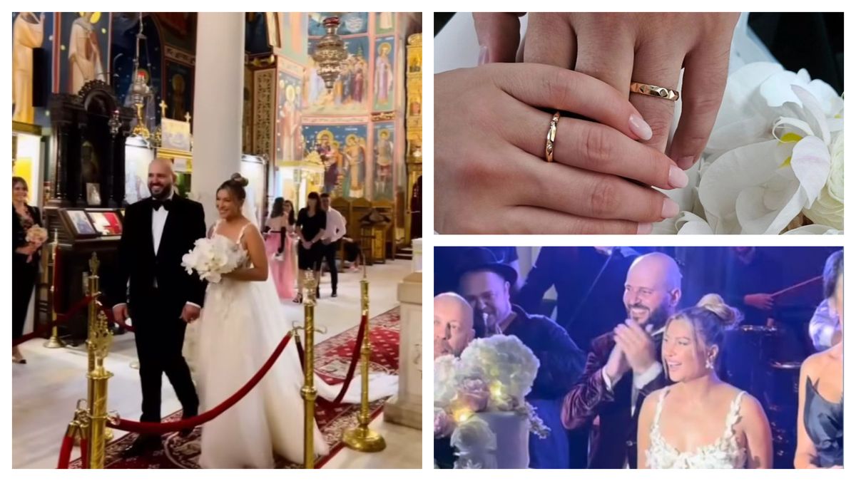 Lora și Ionuț Ghenu s-au căsătorit după zece ani de relație 