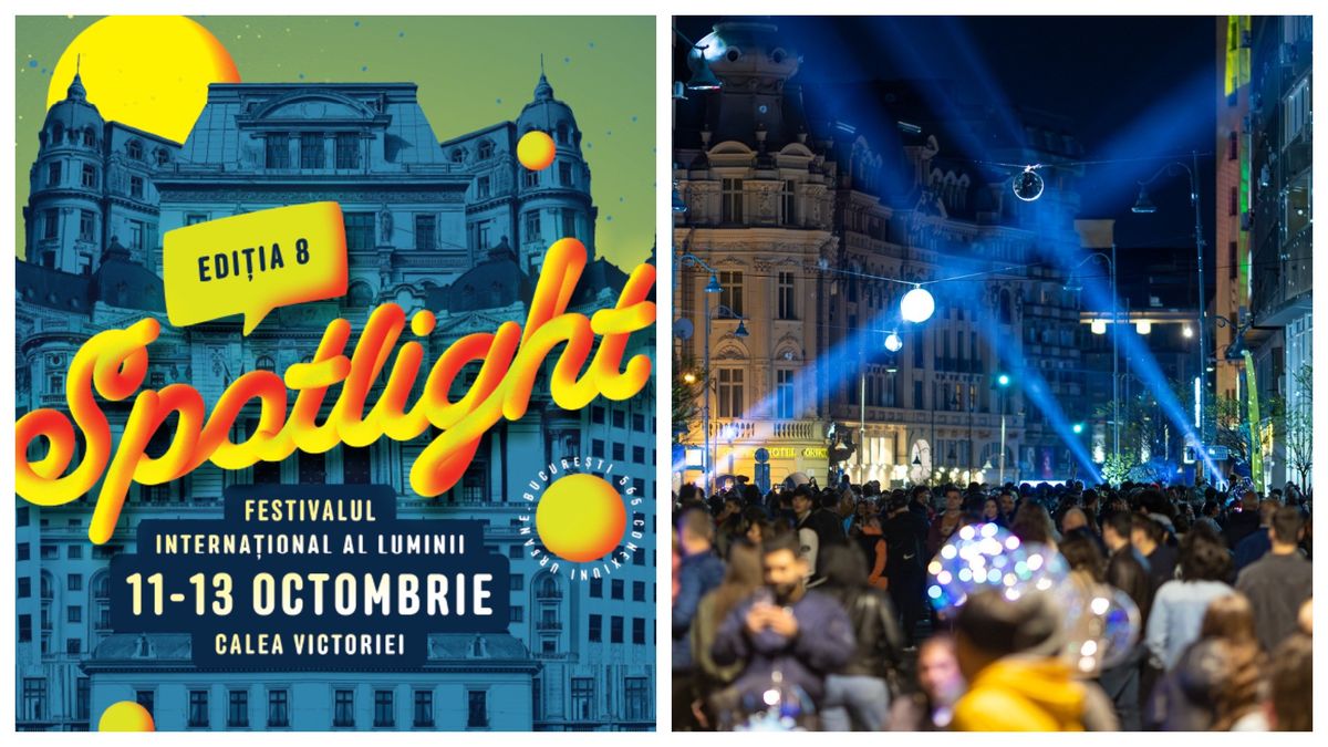 În weekend începe Spotlight 2024 – Festivalul Internațional al Lumini!