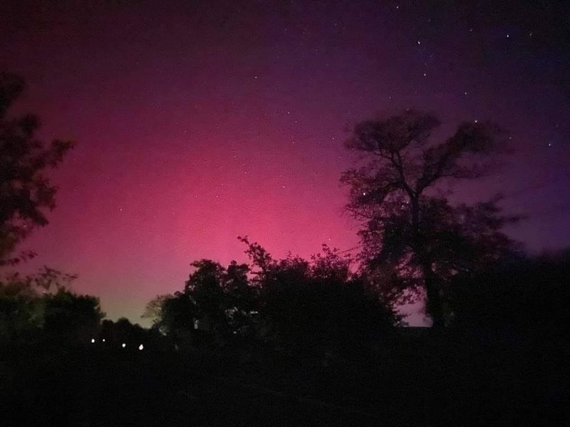 Aurora boreală, spectacol inedit pe cerul nopții 