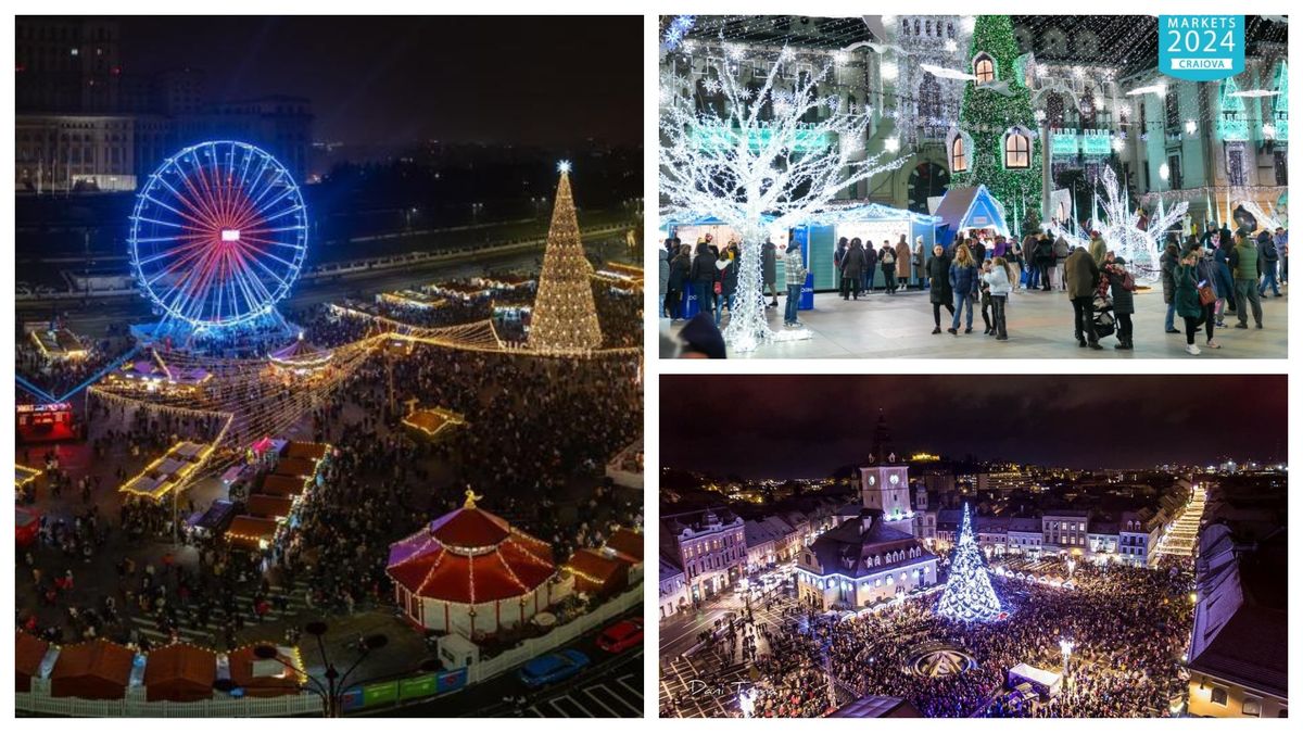 Când se deschid Târgurile de Crăciun din România? 