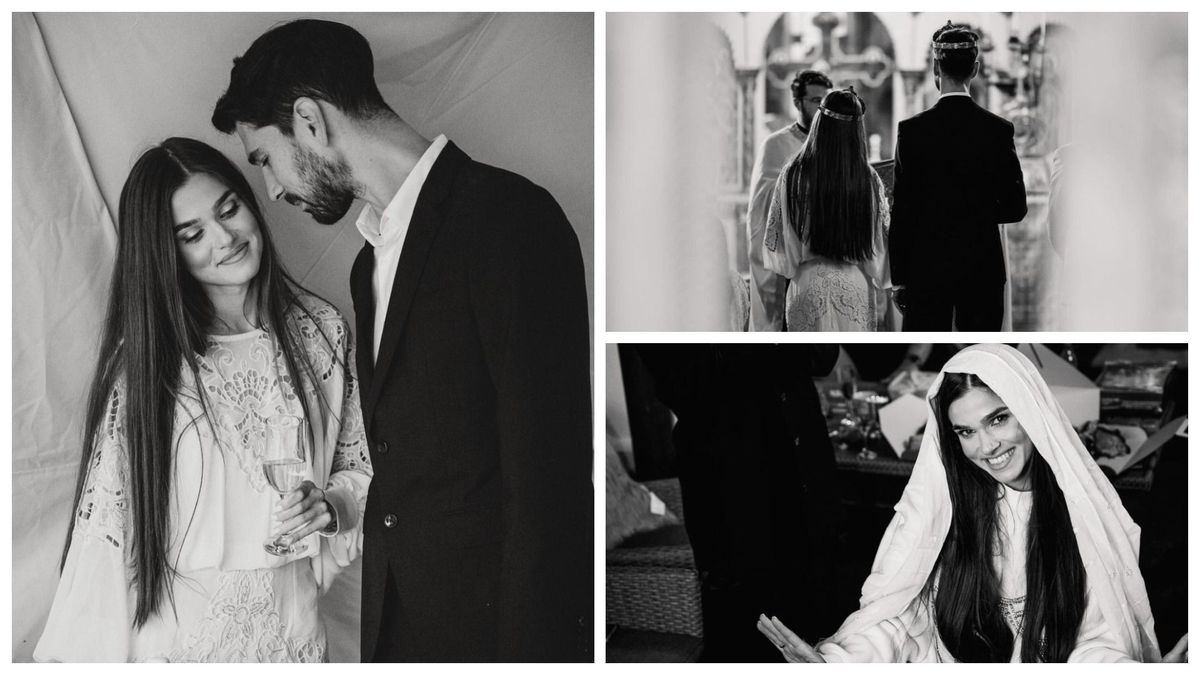 Primele imagini de la nunta lui Theo Rose