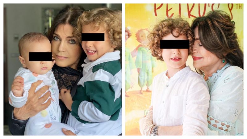 Imagini emoționante cu Delia Budeanu alături de nepoți 