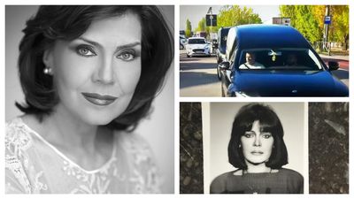 Primele imagini de la înmormântarea Deliei Budeanu! Cine a fost prezent pentru a o conduce pe ultimul drum