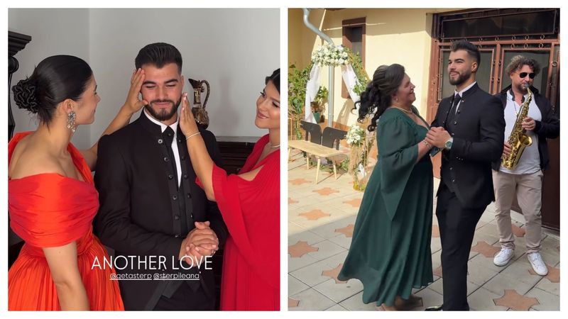 Imagini de la nunta lui Iancu și a Denisei Coțolan