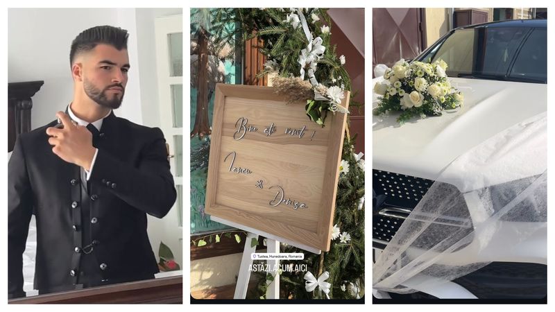 Primele imagini din ziua nunții