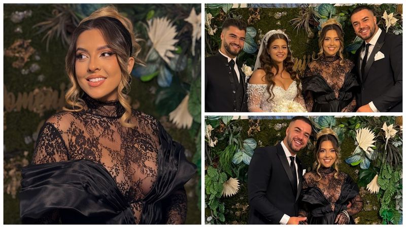 Daniela Iliescu, mai frumoasă ca mireasa la nunta lui Iancu Sterp? Rochia ca rochia, &icirc;nsă un accesoriu a făcut femeile să crape de invidie