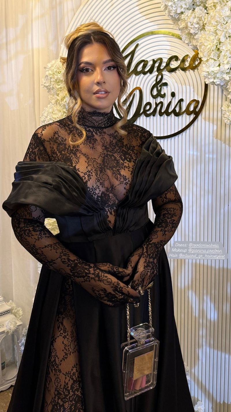 Daniela Iliescu a apărut la nunta lui Iancu Sterp într-o ținută splendidă