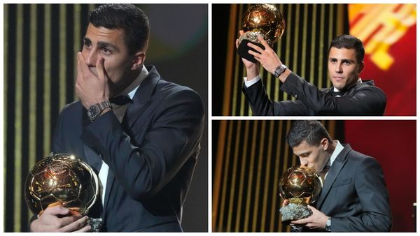 Rodrigo Hernandez, c&acirc;știgătorul Balonului de Aur 2024: "&Icirc;ncerc să &icirc;nvăț &icirc;n fiecare zi de la cei mai buni, acesta este rolul meu". Mijlocaşul spaniol a izbucnit &icirc;n lacrimi
