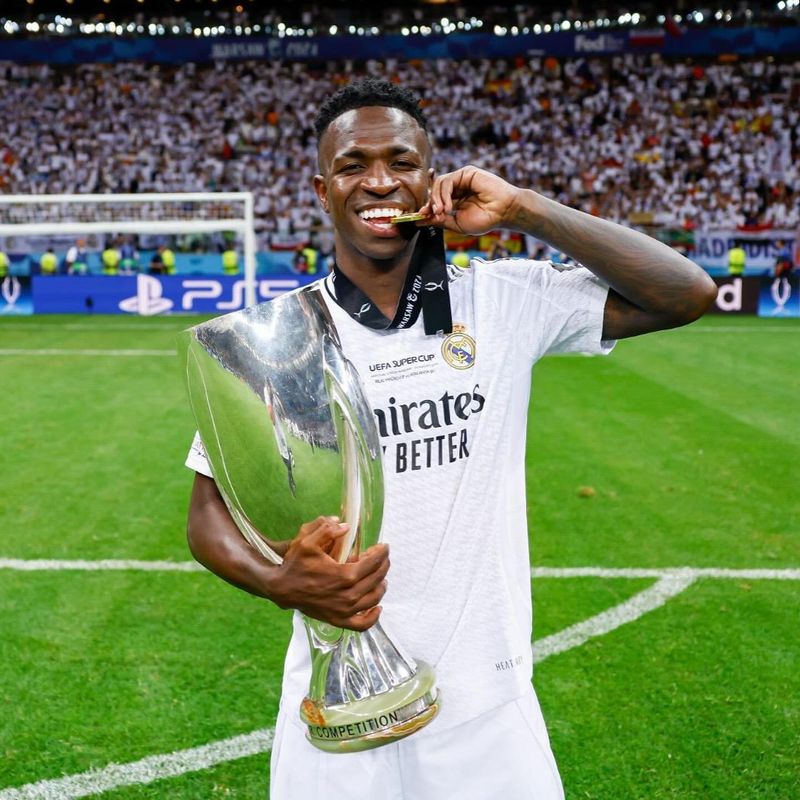 Prima reacție a lui Vinicius Jr.