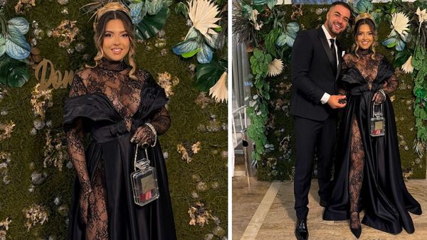 Cât costă, de fapt, geanta purtată de Danielei Iliescu la nunta lui Iancu Sterp. Prețul este unul amețitor