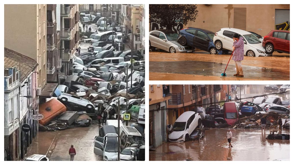 Inundații apocaliptice în Spania