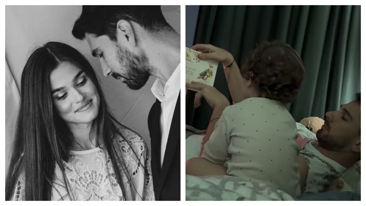 Anghel Damian și micuțul Sasha, moment adorabil în familie