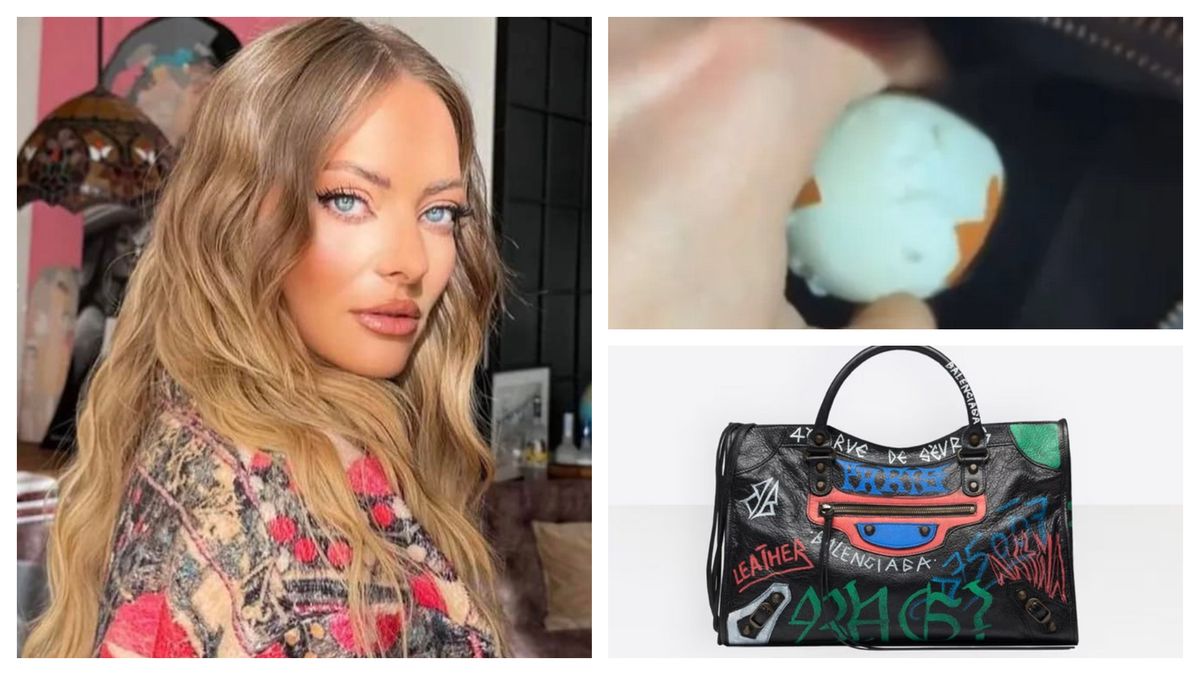 Ce spune artista despre gestul de a decoji un ou &icirc;n geanta de lux