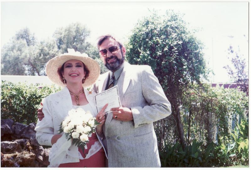 Corina Chiriac și Virgil Anastasiu s-au căsătorit în Las Vegas