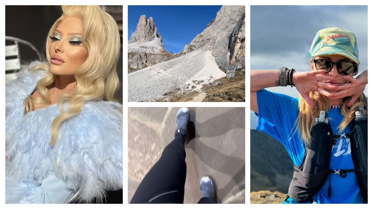 Delia, după 30 km pe munte