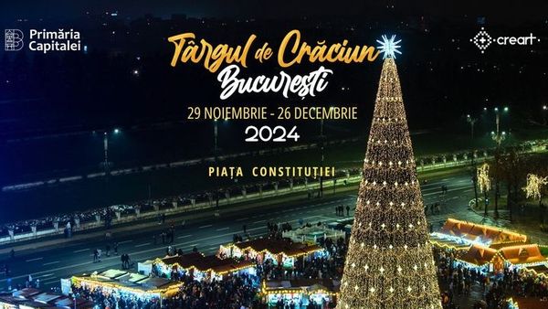 Nicușor Dan a dezvăluit data exactă a deschiderii Târgului de Crăciun din București. Cine sunt artiștii care urcă pe scenă