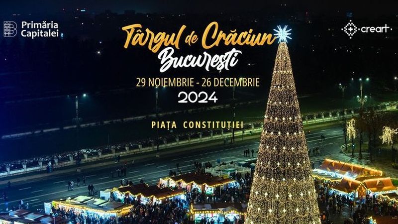 Nicușor Dan a dezvăluit data exactă a deschiderii T&acirc;rgului de Crăciun din București. Cine sunt artiștii care urcă pe scenă