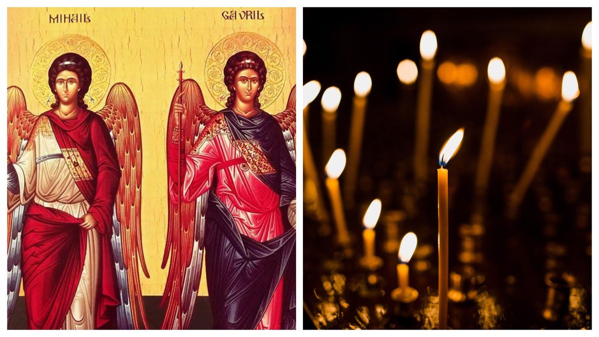 În luna noiembrie îi sărbătorim pe  Sfinții Mihail și Gavril