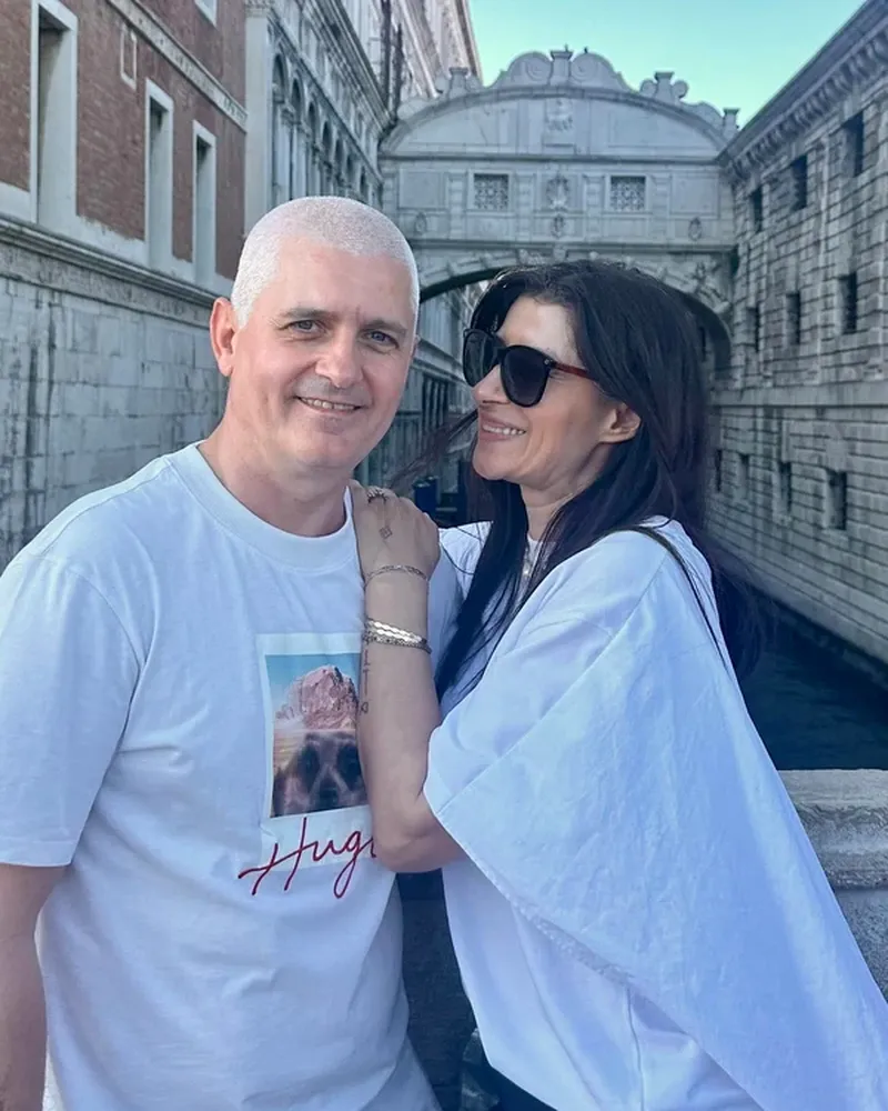 Virgil Ianțu și partenera sa de viață, Roxana, s-au căsătorit