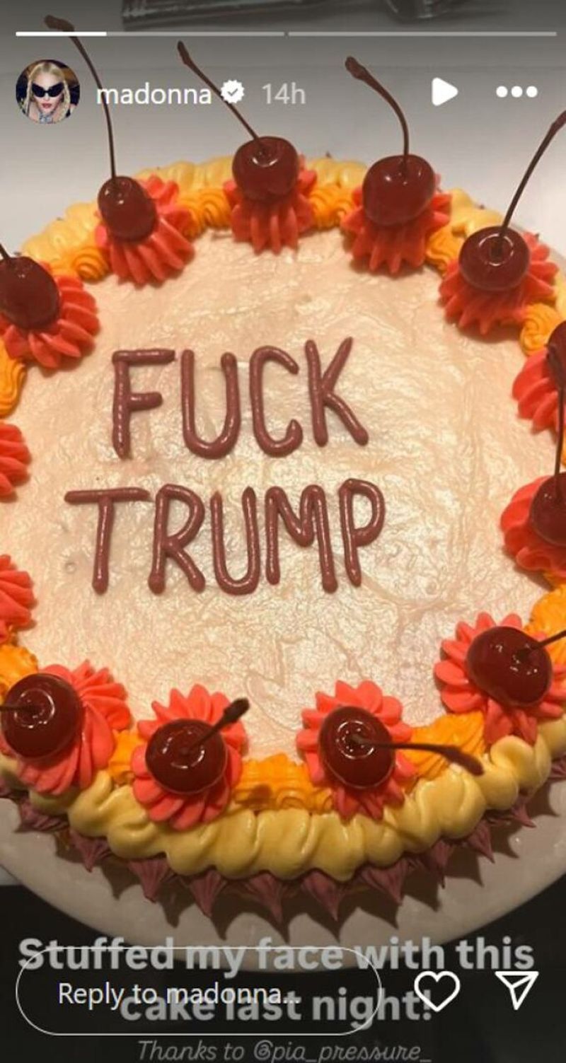 Madonna, despre Donald Trump