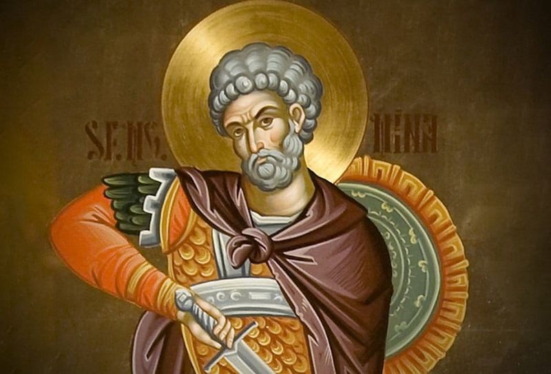 Sfântul Mina, ocrotitorul celor păgubiți, cinstit de credincioși