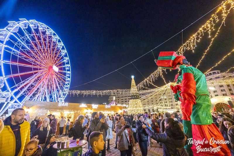 În ce perioadă va fi deschis Târgul de Crăciun din București 